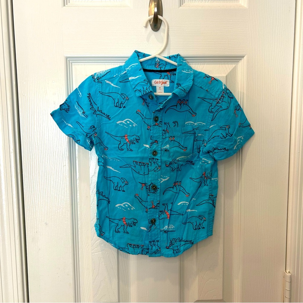 Boys Cat & Jack Button Down